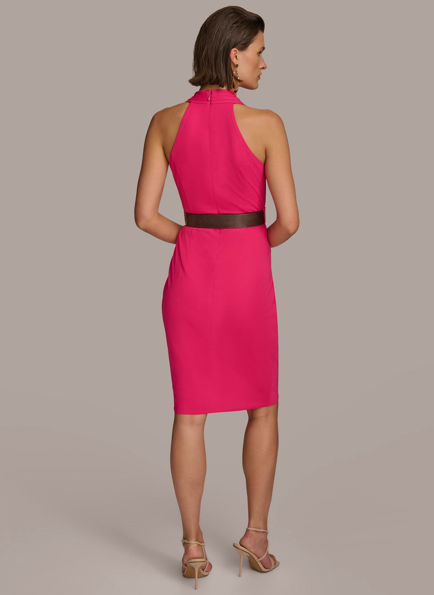 (image for) COOL V NECK SHEATH DRESS